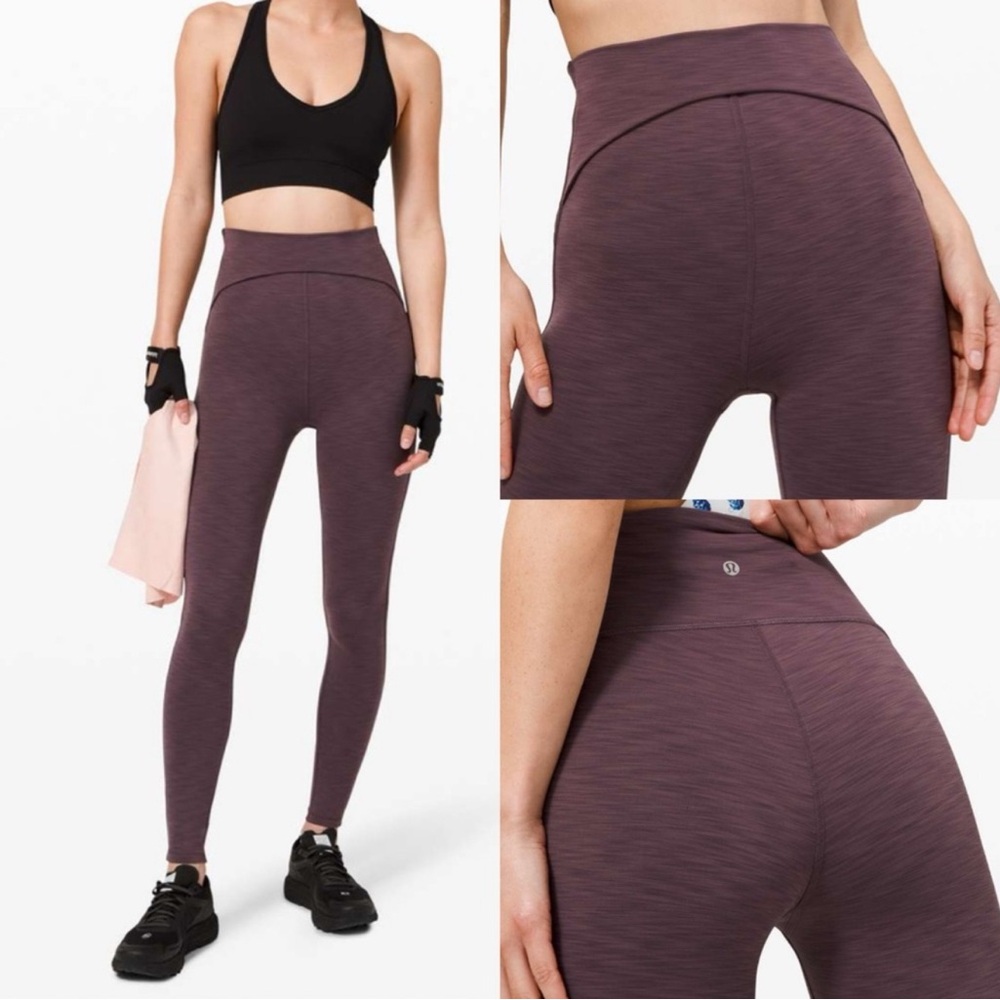 Lululemon Cropped Power Within Super Leggings High-Rise High-Waisted size 2